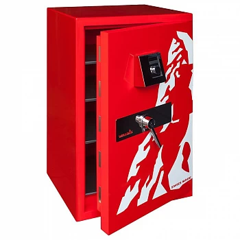 Сейф Waldis ECO 1000 E Red, Matterhorn lak