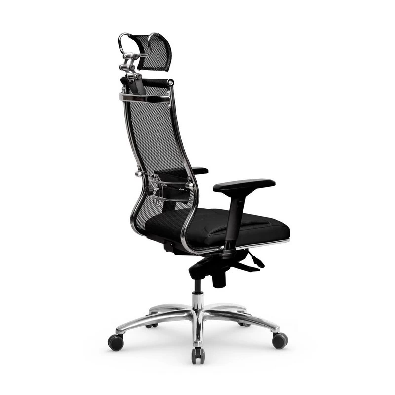 Кресло Samurai SL-3.05 MPES (сетка/экокожа черная)