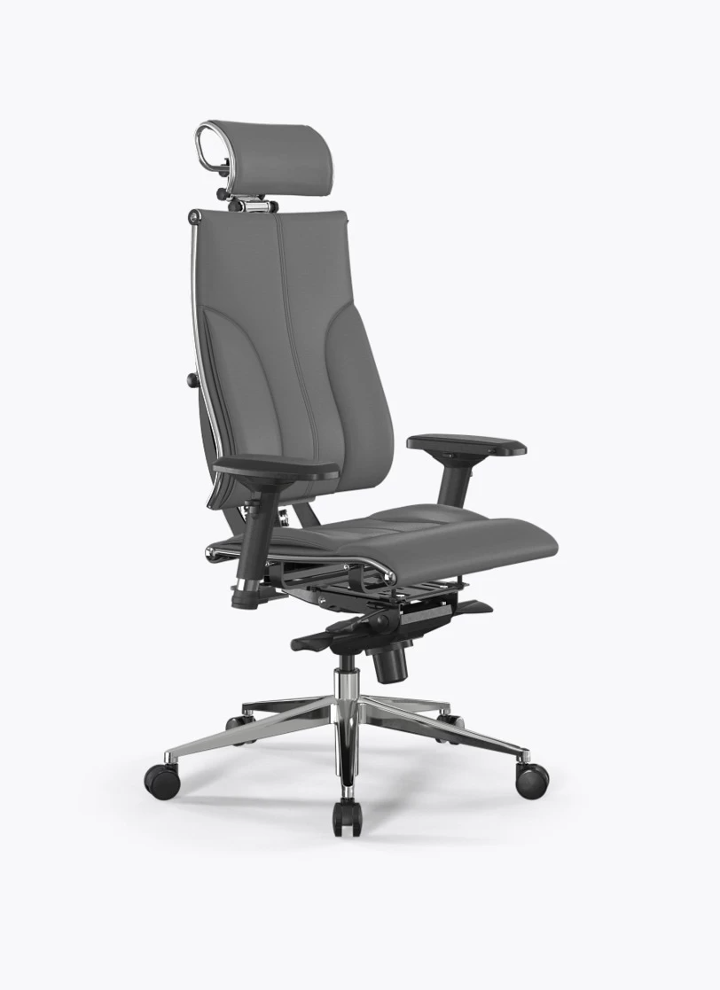 Кресло Метта Y 4D Free B2-10D/1102212 (экокожа Infinity Easy Clean серая)