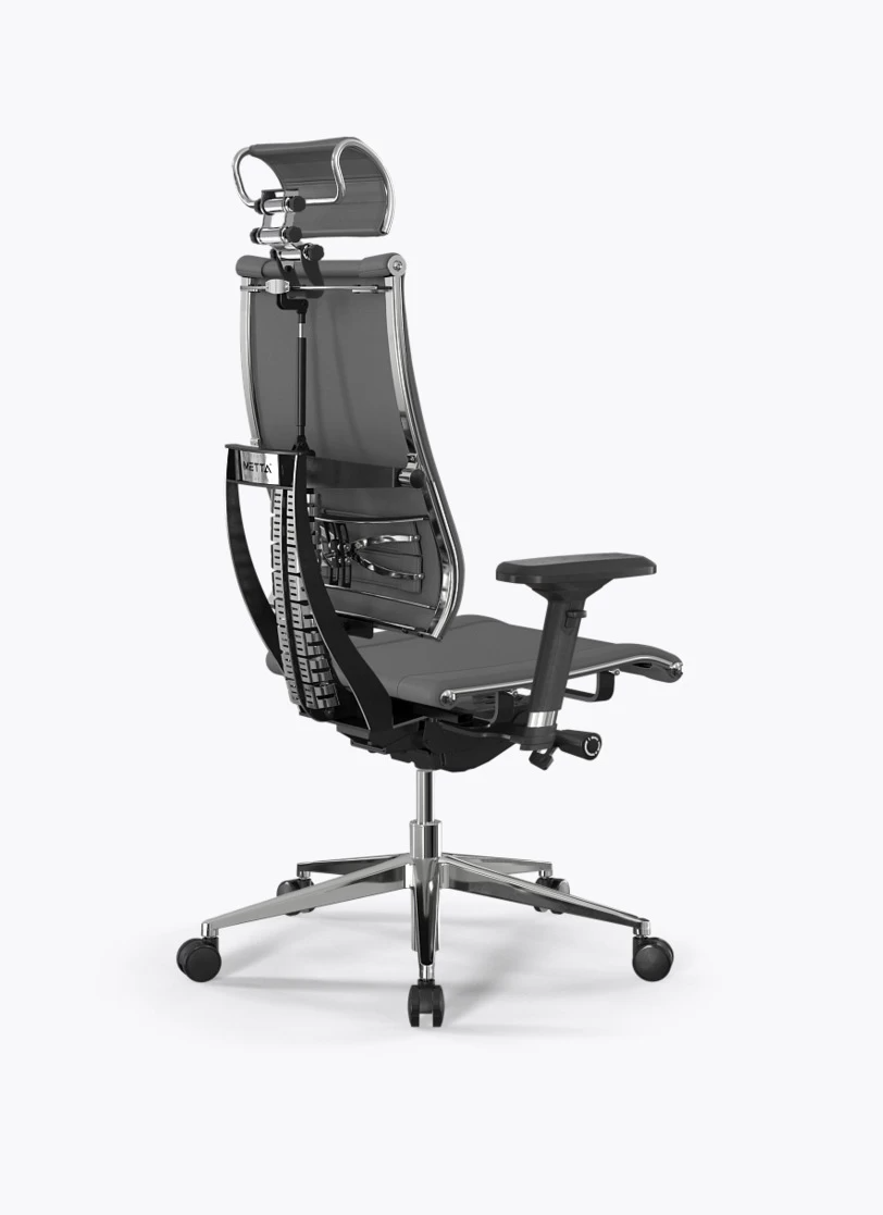 Кресло Метта Y 4D Free B2-17D/0104402 (экокожа Infinity Easy Clean серая)