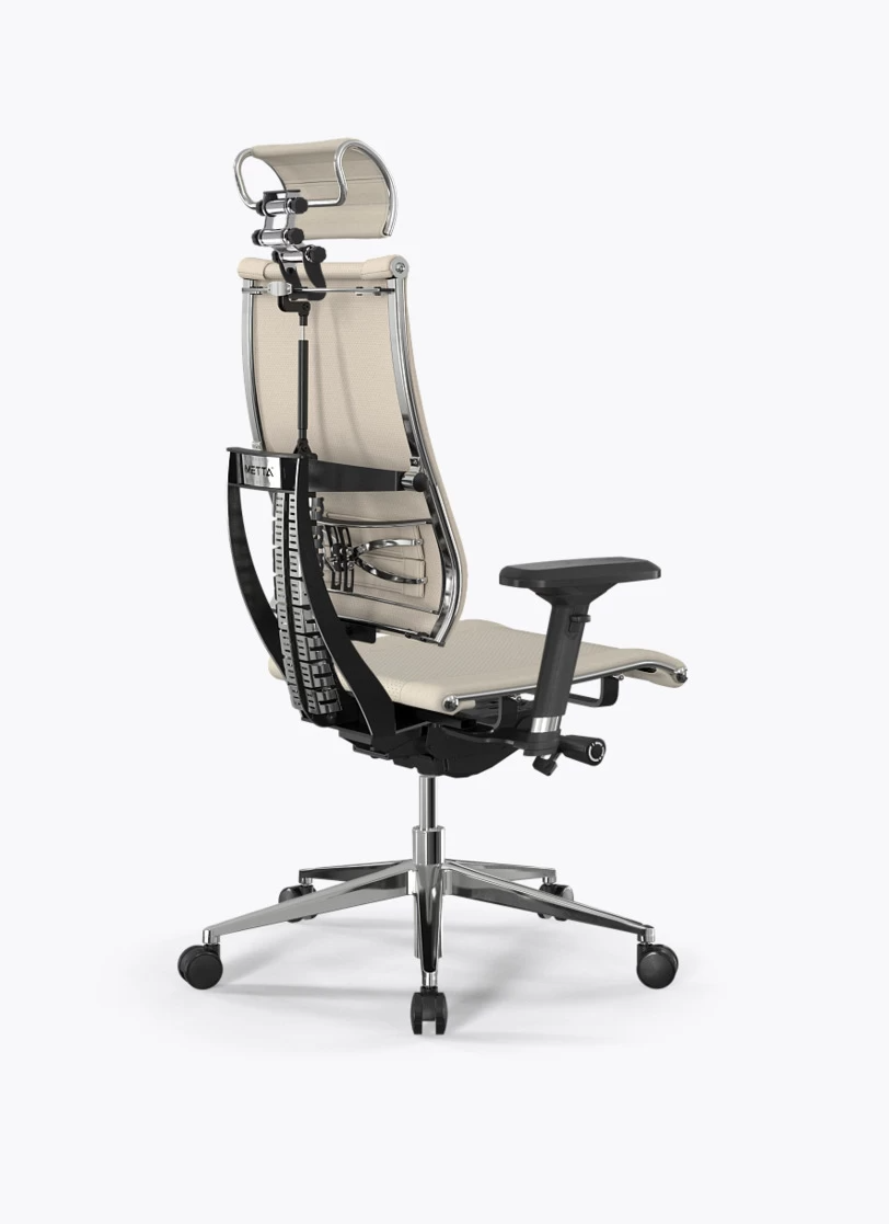 Кресло Метта Y 4D Free B2-17D/0134402 (экокожа Infinity Easy Clean молочная)